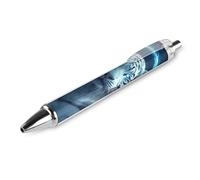 White Tiger Retractable Ballpoint Pen Black Ink Ball Point Pen Work Pens 4 PCS