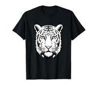 White Tigers Blue Eyes Wildlife Portrait Blue Eyes Big Cats T-Shirt