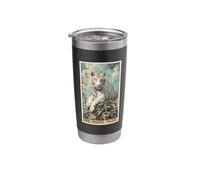 White Tigers White Tiger Tarot Card Stainless Steel Insulated Tumbler