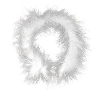 White Tinsel Feather Headband (Pack of 1) - Stylish Design, Perfect Headpiece for Angels, Christmas, New Years Eve, Cosplay, & Dress-Up Halloween Halloween