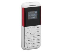 White Tiny Mobile Phone Mini 2G w/ Dual SIM & Bluetooth Speaker