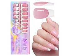 White Tip False Nails, 150 Self-Adhesive - Rendy False Nails, with a White French Tip - Tools Love to Experiment with Nails. Available in 150 Pieces in a Variety of Colours
