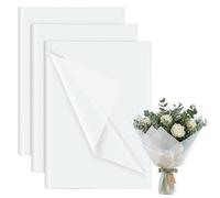White Tissue Paper for Wrapping Gifts,60 Tissue Paper Sheets for Packaging Gifts and Crafts., 35x50cm Tissue Paper Perfect for Art Craft Decorations
