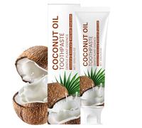 White Toothpaste | Brightening Toothpaste | Professional Organic Teeth Gel 120g Non-Abrasive for Travel Camping Home Kids Braces Smokers