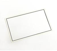 White Top Upper LCD Screen Plastic Cover For New 3DS Replacement