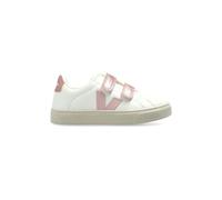 White Touch-Strap Flat Rubber Shoes - female - Veja - Kids Sneakers - White - 25 EU - Kids 25 EU