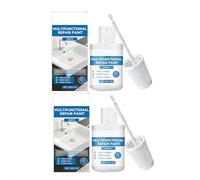 White Touch Up Paint, Enamel Touch Up Pen 30 ml, Easy and Quick Drying Gloss Finish, Multi-Surface Touch Up Paint Pen for Chips and Scratches, Suitable for Kitchen, Bathroom, Fridge, Shower, Sink