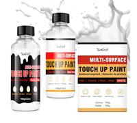 White Touch Up Paint Pen 200ML, Multi-Surface White Wall Paints Matte & Gloss, Touch Up Paint Repairs Scratches Chips Cracks & Spots, Walls Cabinets Doors Tubs Tiles Porcelain Acrylic Wood Furniture