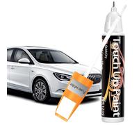 White Touch Up Paint Pen for Cars - Car Scratch Remover, Fast Drying, Durable & Long-Lasting - Quick & Easy Minor Automotive Paint Scratch Repair, 12ml