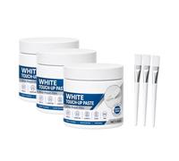 White Touch-Up Paste with Brush For Furniture, Scratches, Walls (3PC)