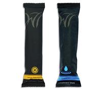 White Towel Services 8" x 8" inch Moist Cotton Towel Individually Wrapped - Lemon and Unscented (Case of 100) *