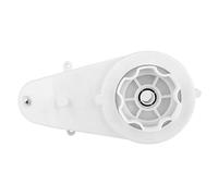 White Toy Electric Vehicle Motor Gear Box Kids Carriage Parts Accessories 6V Drive Gearbox for Kids Electric Car Racing Drifting (6V550-12000 rev)