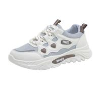 White Trainers Women Wide Fit Shoes Womens Casual Sneakers Wear Non Shoes Flat Bottom Breathable Student Soft Bottom Running Sneakers Black Ladies Womens (Light Ashy,5.5)