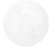 White-Transparent Silent Exercise Ball,Plastic Spinner Hamster Running for Sugar Gliders Small Mice Gerbils Hamster,Exercise Ball Small Animals