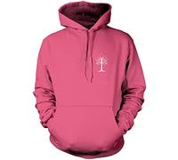 White Tree of Gondor Pocket Design - Unisex Hoodie - Fantasy Story Movie TV Show 3XL Pink