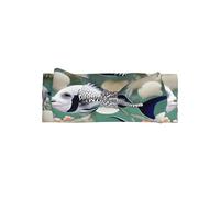 White Tropical Fish Bow Headband Soft And Comfortable Suitable For Daily Wear Party And Photo Taking