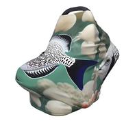 White Tropical Fish Versatile full-print Stroller Chair Cover/Nursing Cover, specially designed for your baby