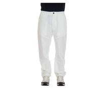 White Trousers with Elastic Waistband - male - C.P. Company - Straight Trousers - White - S - Trousers S