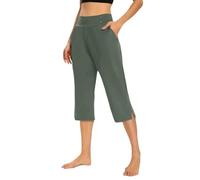 White Trousers Women's Stretch Trousers for Women High Waist Short Work Trousers Casual Slacks Yoga Clothing Trousers Red Ladies Elegant, Mint Green, 3XL