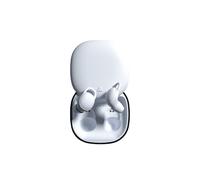 (White) True Wireless Headphones TWS Earbuds In Ear BT 5.2 Auto Pairing for Sleeping Mobile Phone Office Business Travel