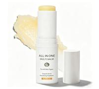White Truffle Double Serum 3-In-1 Multi Balm - Multi Balm Stick for Elasticity & Fine Lines, Moisture Under Eye Balm, Glowy Finish Serum Stick with Vitamin C & Collagen, Sensitive Skin Care (1pcs)