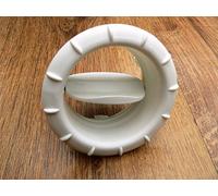 White truma air flow outlet vent with adjustable throttle for 65mm pipe