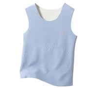 White Tshirt Kids,Boys Tshirts,Children's Thermal Vest Plus Velvet Autumn and Winter Inner Wear Patch Belly for Boys and Bottoming Vest Underwear Shirts for Kids Long Sleeve (Blue, 3-4 Years)
