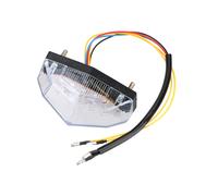 (WHITE) Turn Signals 11 LED Tail Light Stop Brake Lights Motorcycle Signal Indicator Motorbike Blinker Moto Accessories