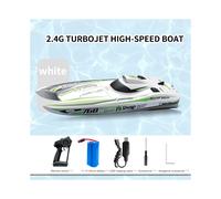 (WHITE) TX768 RC Boat 2.4G Brushless High Speed Remote Control Ship 30km/h Professional Speedboat Watercraft