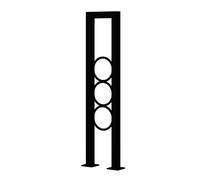 White U-Shaped Stair Rail - Indoor Wrought Iron Hand Railing for Stairs, Baluster Staircase Railing, 20x90cm Terrace Partition, Durable & Stylish Handrails