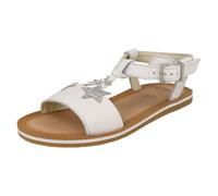 (White, UK 11 Child) Girls Clarks Star Detailed Sandals Finch Summer K
