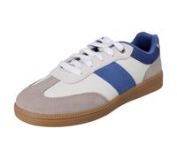 (White, UK 13 Child) Boys Clarks Trainers Cypress Lace - G Fit