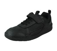 (White, UK 3.5 Child) Boys Clarks Lace Detailed Casual Trainers Orbit Sprint Y