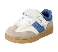 (White, UK 4 Infant) Childrens Clarks Unisex Trainers CypressStep - G Fit