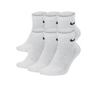 (White, UK-5-8 / EU-38-42 / M) Nike SX7669 6 Pairs Dri-Fit Mens Ankle Socks