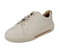 (White, UK 6) Womens Clarks Chunky Sole Trainer - Hollyhock Walk
