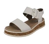 (White, UK 7.5) Ladies Rieker Evolution Adjustable Sandals W0800