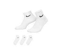 Nike Everyday Lightweight Training Ankle Socks (3 Pairs) - White 8-11