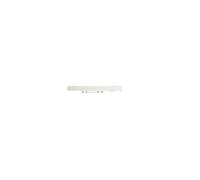 White Un-Un-Corded Contour Curtain Track New Edge Blinds White 250cm