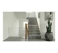 (White, Up to 259.5cm) Safetots Solution for Up and Down Staircases