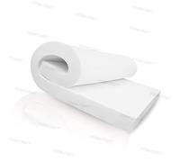 White Upholstery Foam Sheets (White, 18 x 26 inch, 4" thick) for sofa cushion foam for seating & cushion filler for chair pads, sofa topper & window seat cushion foam cut to size seat cushions & pads
