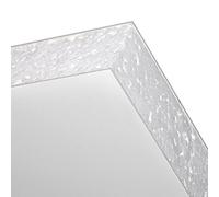 White UPVC Flat Door Panel (W: 2150mm x H: 750mm x D: 20mm) 20mm Thick Plastic Foam Filled