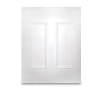 White UPVC Manor Half Door Panel MDF Reinforced Raised Moulded (w:700mm x 900mm) 28mm Thick