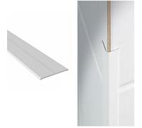 White Upvc Plastic Flexible Angle Trim 25mm X 25mm X 5 Metre Length
