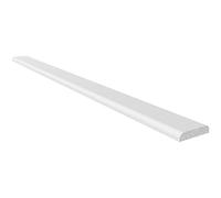 White UPVC Trims (Various Sizes) (25mm x 5m, White)