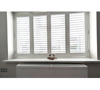 White UPVC Window Board/Cill Cover 2m Long 9mm Thick Including End Cap Plastic Window Sill Capping (175mm Depth)