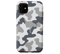 White Urban Camo Design | Modern Gray Military Allover Look Case for iPhone 11