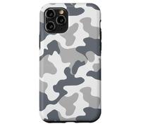 White Urban Camo Design | Modern Gray Military Allover Look Case for iPhone 11 Pro