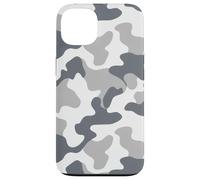 White Urban Camo Design | Modern Gray Military Allover Look Case for iPhone 13