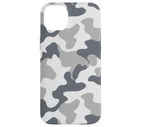 White Urban Camo Design | Modern Gray Military Allover Look Case for iPhone 14 Plus